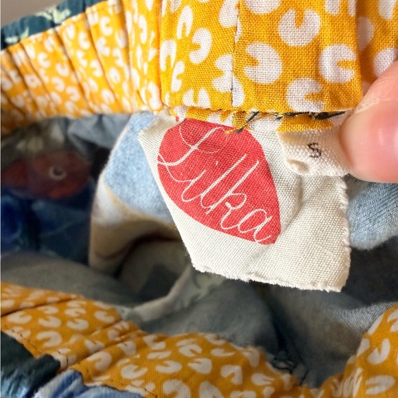 Lilka Anthropologie Chirpy Bird Loungers Size Small - Picture 2 of 10